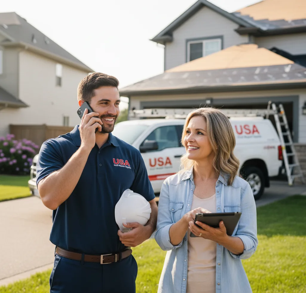 USA Roof Repair Experts customer support in Somerville