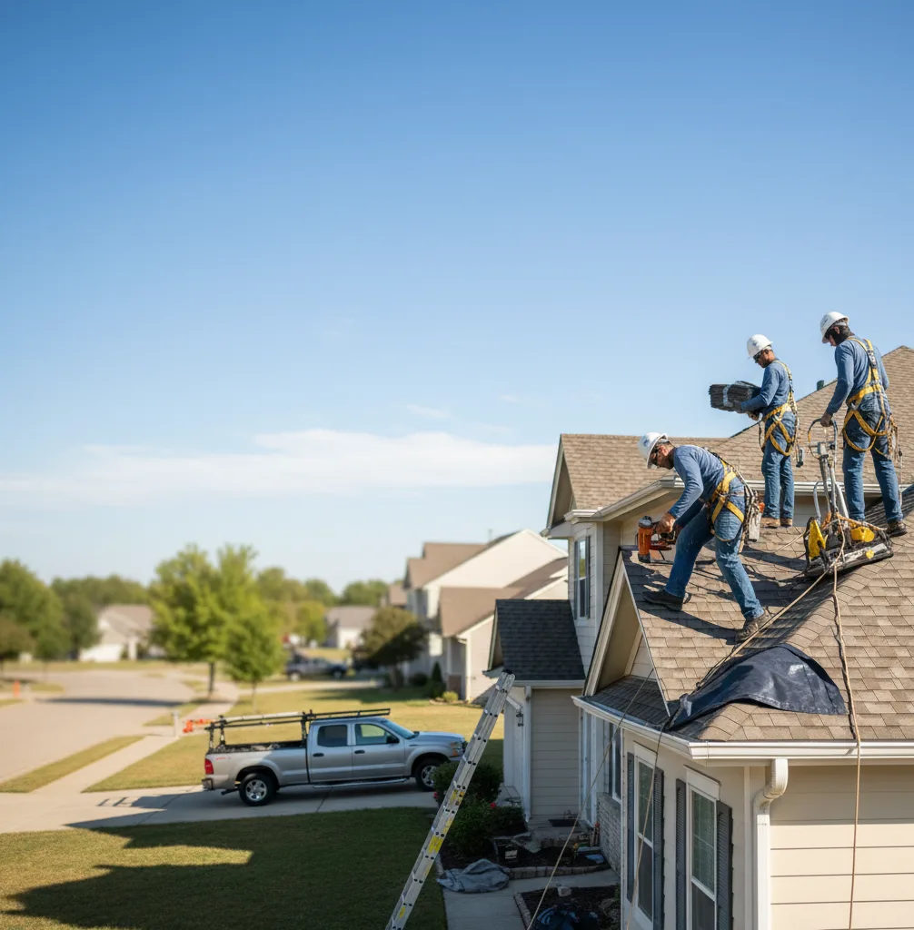 Shingle Replacement in Somerville, TX